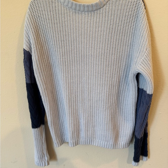 Colorblock Knit Cardigan Sweater - Picture 2 of 2